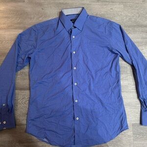 Bugatchi Men's Blue Lightweight Shirt